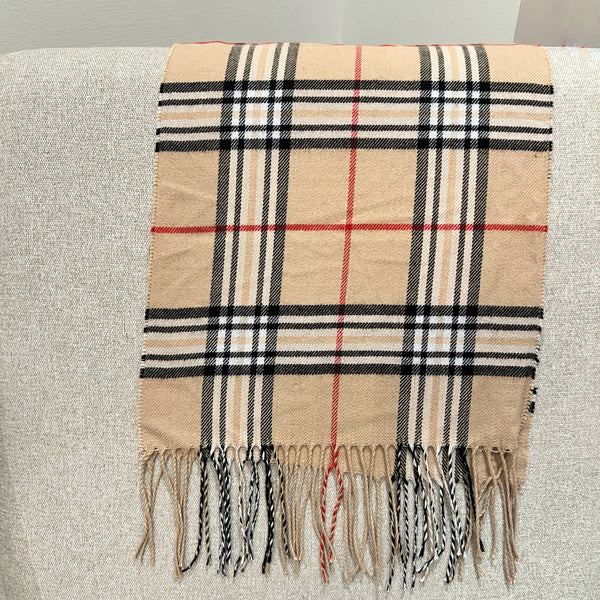 Cozy Plaid Scarf