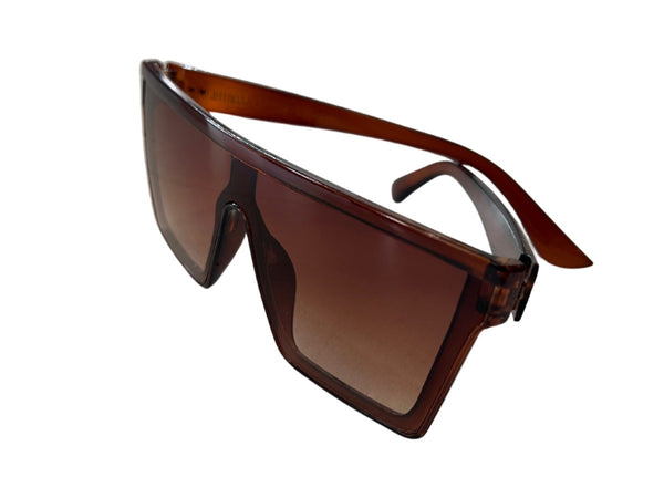 Brown Mood Square Frame Sunglasses