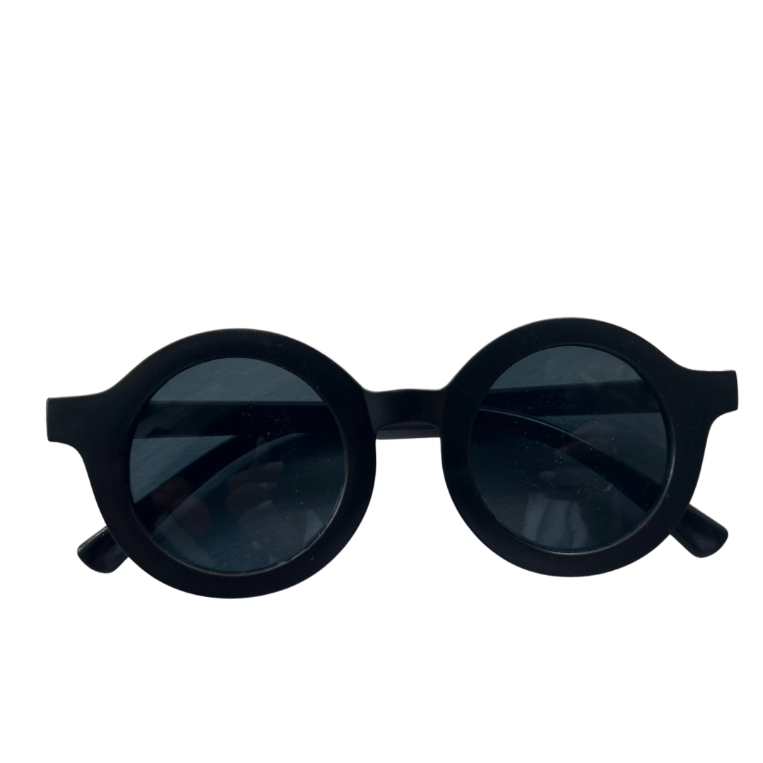 Black Round Kids Sunglasses