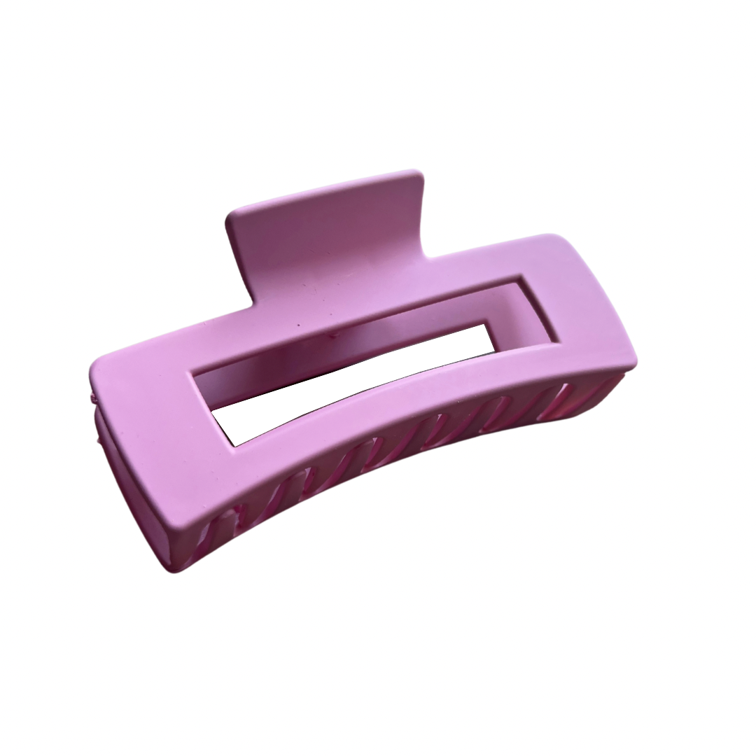 Matte Dusty Rose Claw Clip - Large