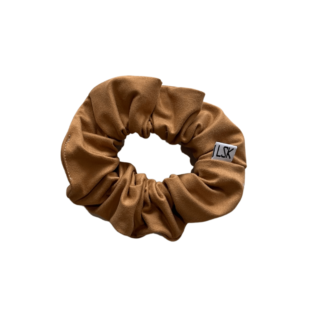 Tan Scrunchie