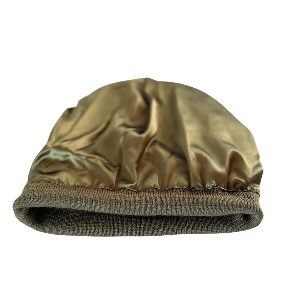 Army SATIN Lined Toque – Love Squared