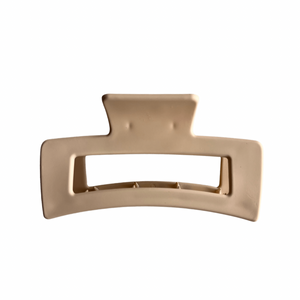 Matte Nude Claw Clip - Large