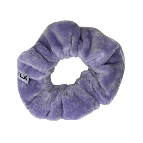 Lavender Plush Scrunchie