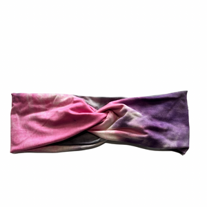 Smokey Tie Dye Bamboo Twisted X Band