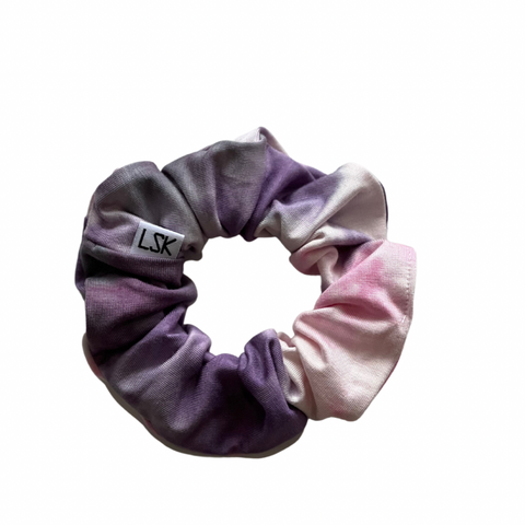 Smokey Tie Dye Scrunchie