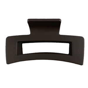 Matte Dark Roast Claw Clip - Medium