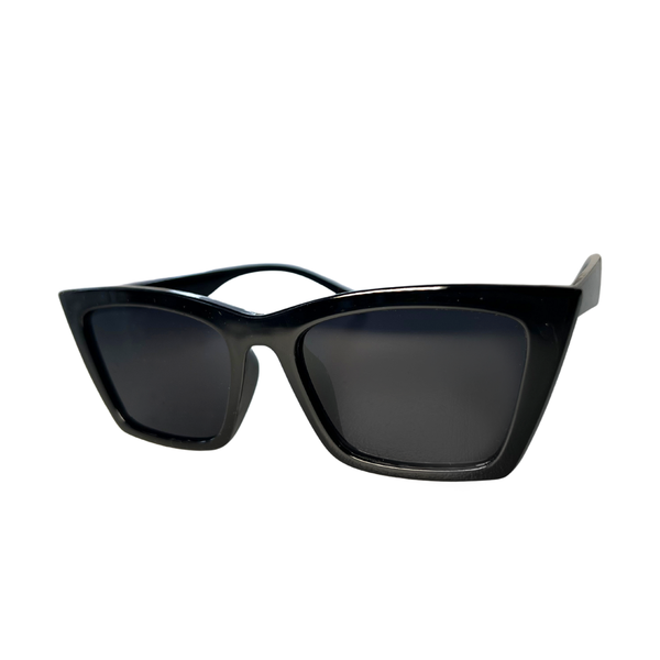 All Black Cat Eye Sunglasses